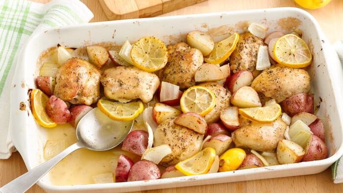 Grilled Chx and Potatoes