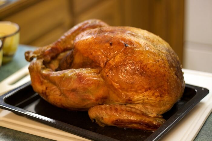 Turkey Glazed with Citrus Served with Chipotle Gravy