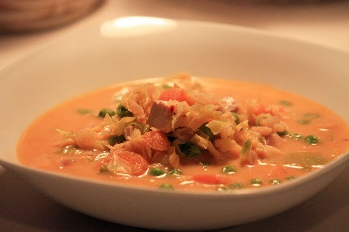 Coconut Curry And Vegetable Soup