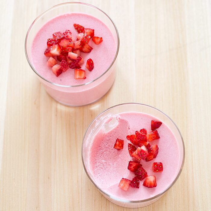 Strawberry Mousse Dessert Strawberry Mousse Dessert