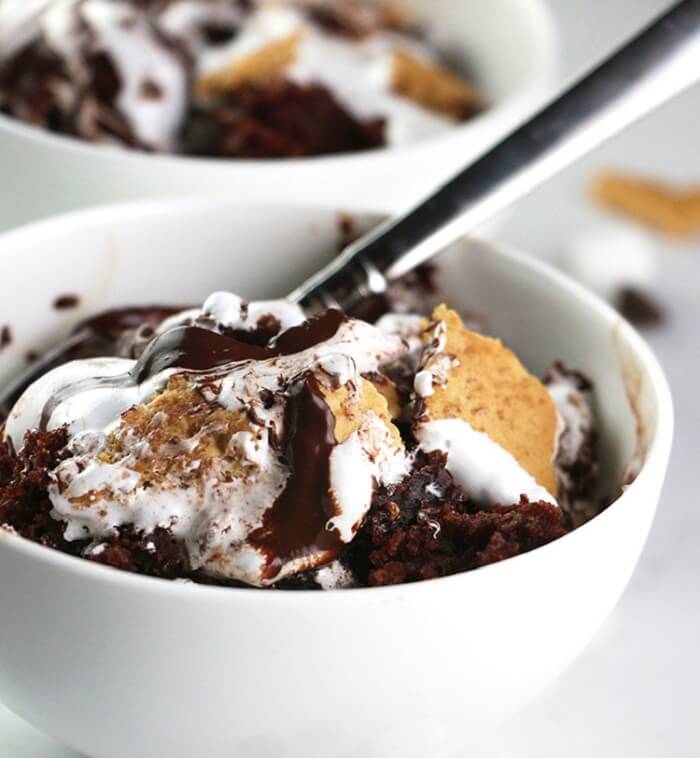 Chocolaty S’more Cake