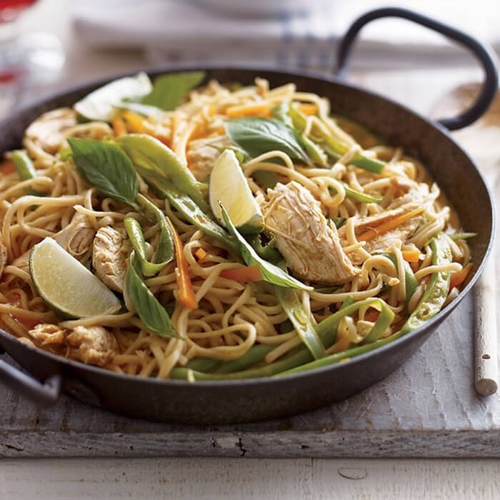 Thai Lemon And Coconut Pasta