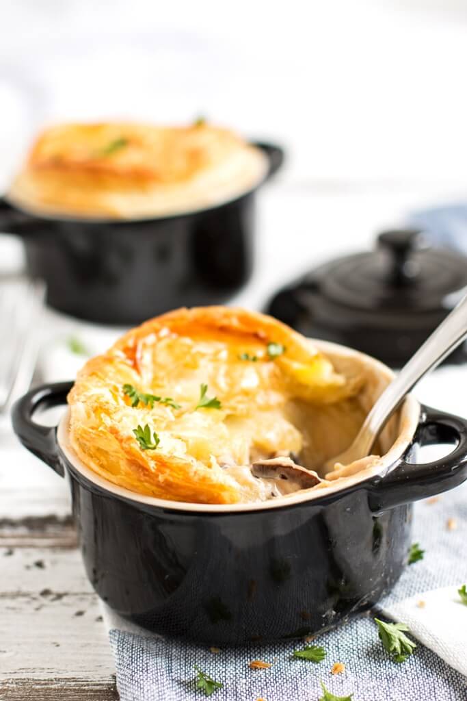 Chicken Mushroom Pot Pie