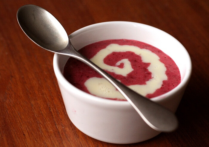 Whipped Berry Porridge