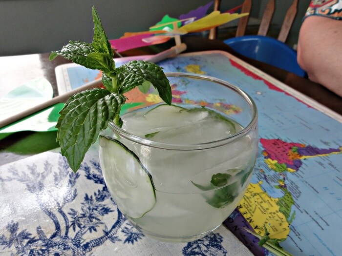 Cucumber Mint Gimlet