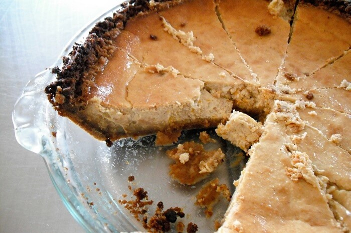 Pumpkin Cookie Crust Cheese Cake