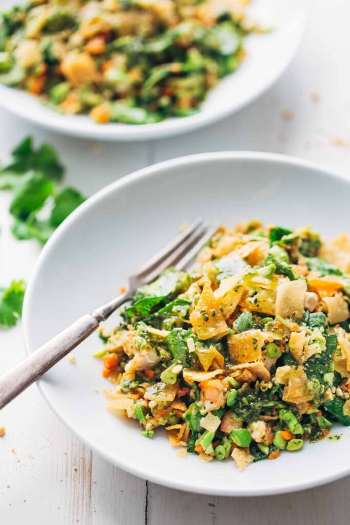 Cool and Crunchy Shrimp Salad