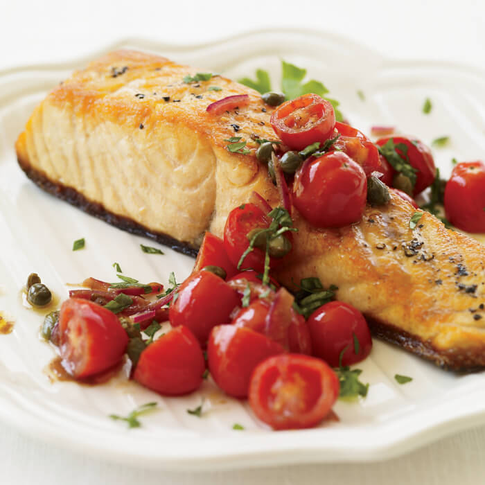 Salmon & Tomatoes Salmon & Tomatoes