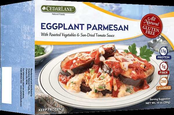 Cedarlane Foods Eggplant Parmesan Cedarlane Foods Eggplant Parmesan