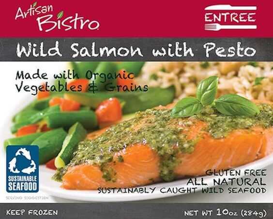 Artisan Bistro Wild Salmon with Pesto Artisan Bistro Wild Salmon with Pesto