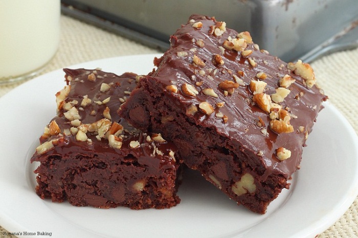 Chocolate And Walnut Brownies