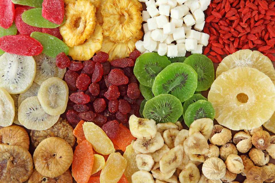 Mix of dried fruits Mix of dried fruits