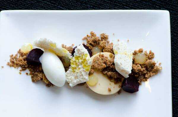 Beets With Caramelized White Chocolate Beets With Caramelized White Chocolate
