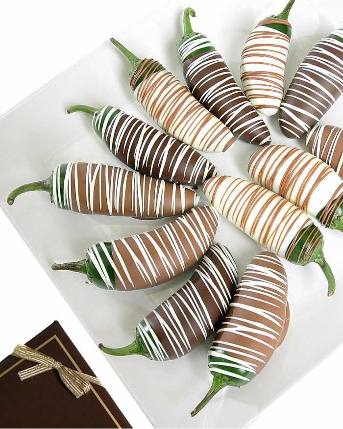Jalapenos Covered in Chocolate Jalapenos Covered in Chocolate
