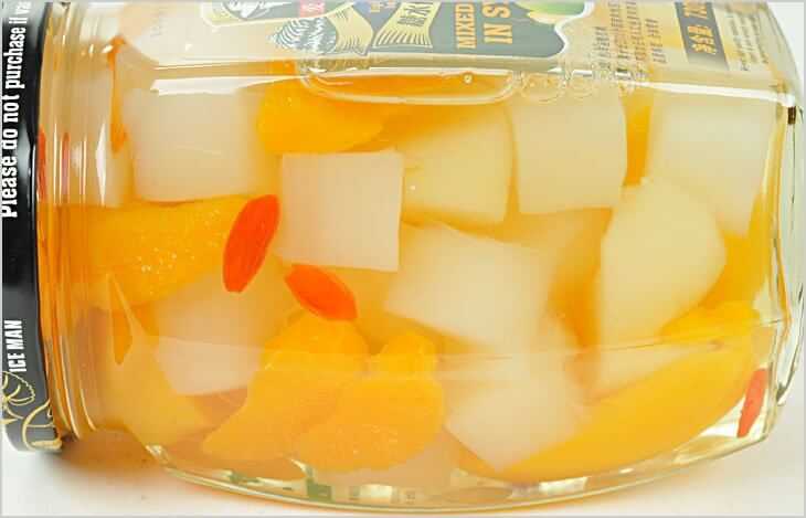 Fruit Canned in Syrup - Percent Sugar: 52.2% Fruit Canned in Syrup - Percent Sugar: 52.2%