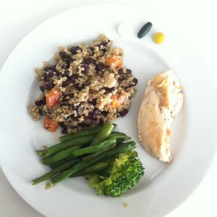 Quinoa With Black Beans