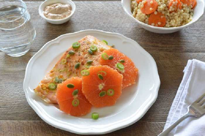 Orange Roasted Salmon