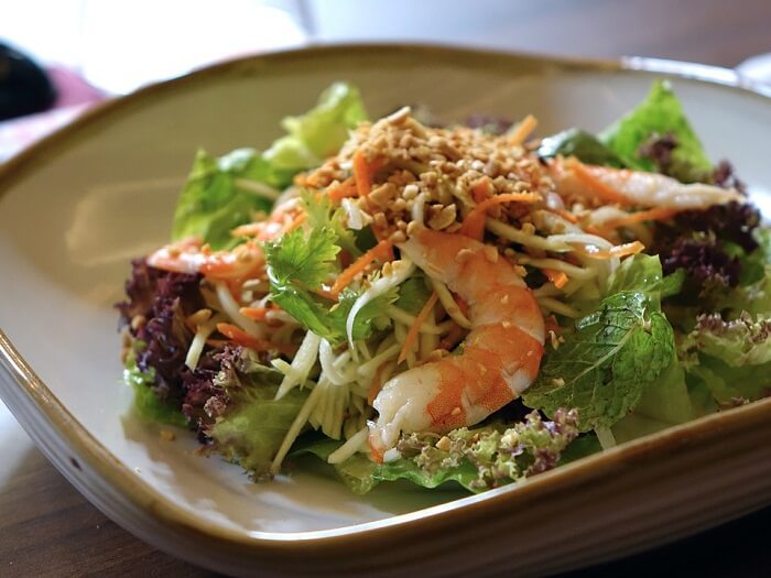 Fresh Prawn Salad With Fennel