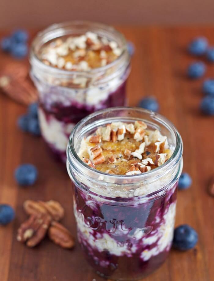 Orange And Blueberry Parfait Orange And Blueberry Parfait