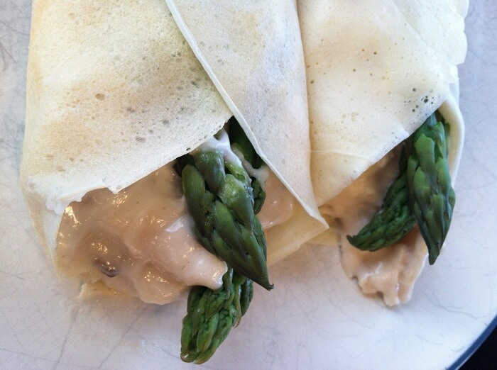 Asparagus And Chicken Wraps Asparagus And Chicken Wraps
