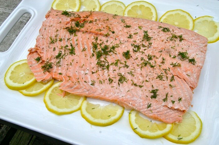 Poached Salmon