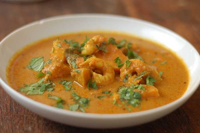Curried Prawns Of Malaysia