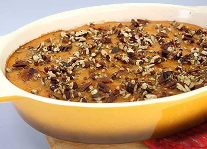 Sausage Strata With Sweet Potato