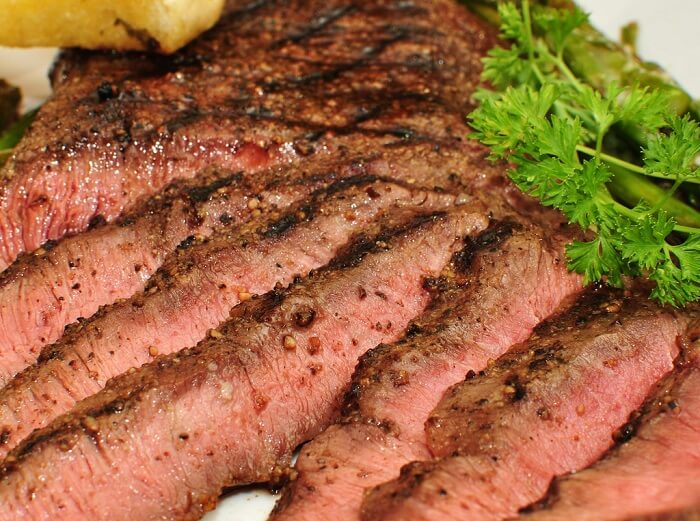 All American Sirloin Steak Strips with Cilantro and Basil Yogurt Dip All American Sirloin Steak Strips with Cilantro and Basil Yogurt Dip