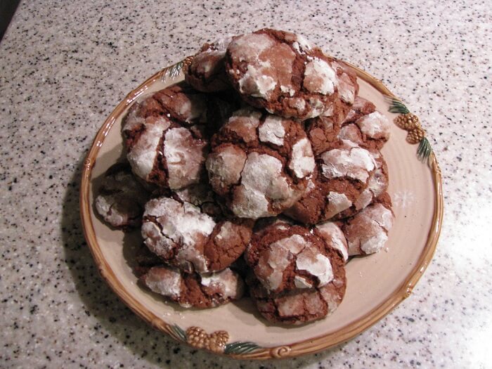 Chocolate Mint Cookies