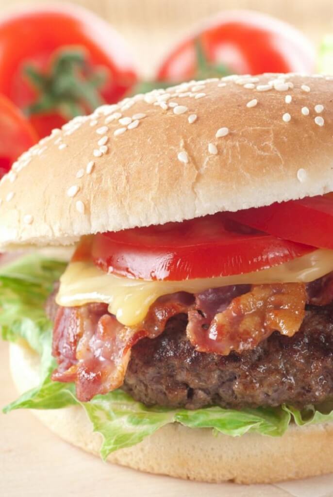 Bacon Cheddar Hamburgers
