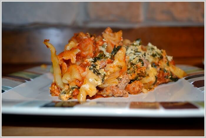 Spicy Lasagna with Turkey