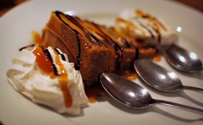Chocolate Cheesecake With Caramel Chocolate Cheesecake With Caramel