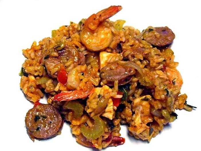 Cajun Shrimp With Rice