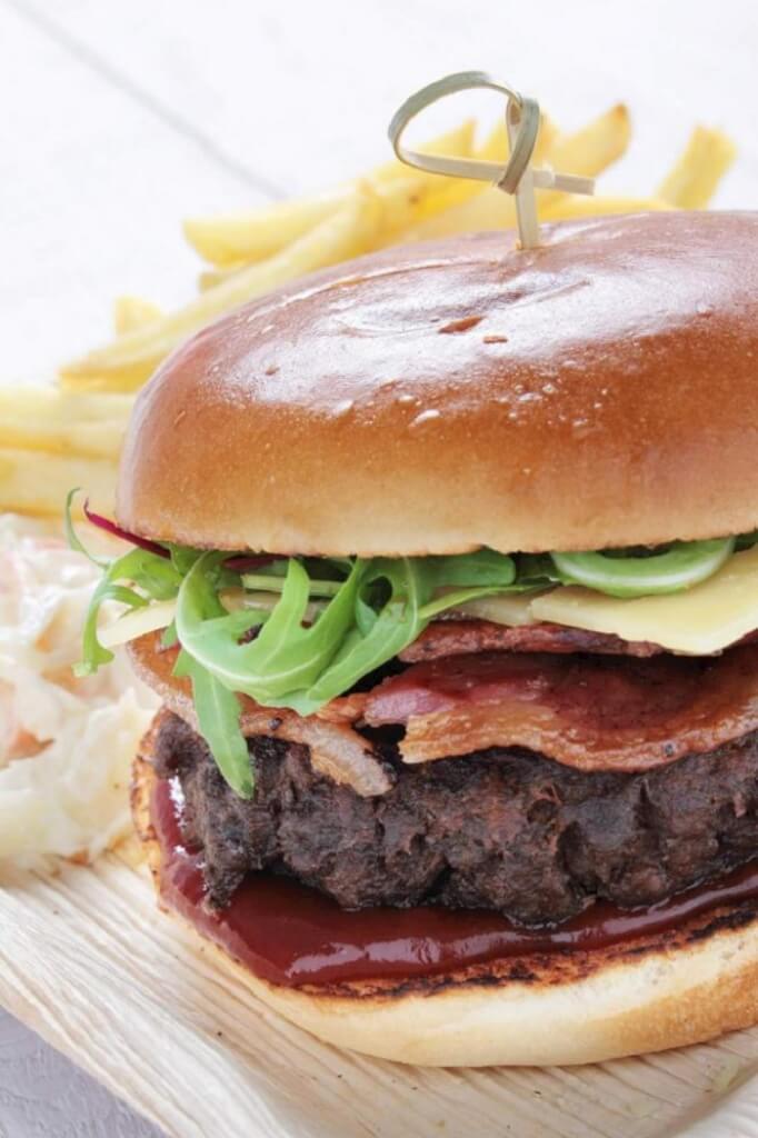 Barbecue Cheese Burger