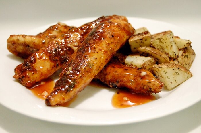 Sweet and Spicy Chicken Breasts