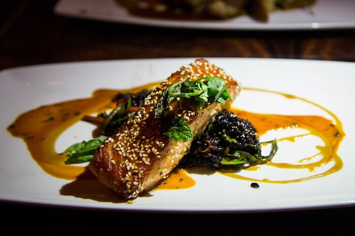 Sesame Soy Glazed Salmon