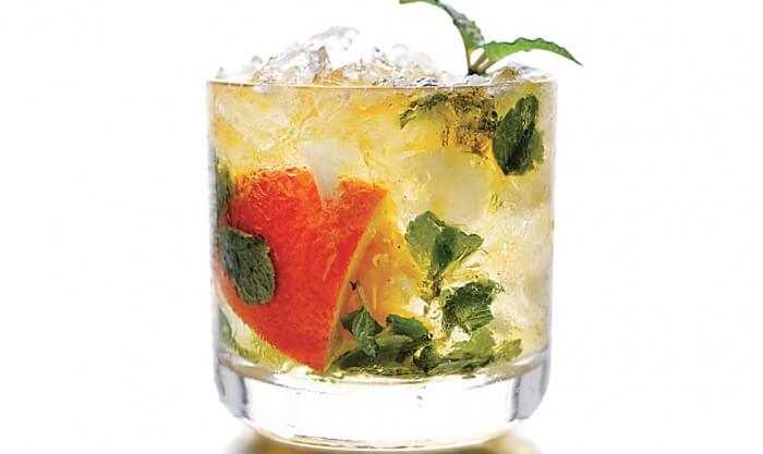 Blood Orange Mint Julep