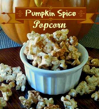 Have a Popcorn Party With Pumpkin Spice Popcorn