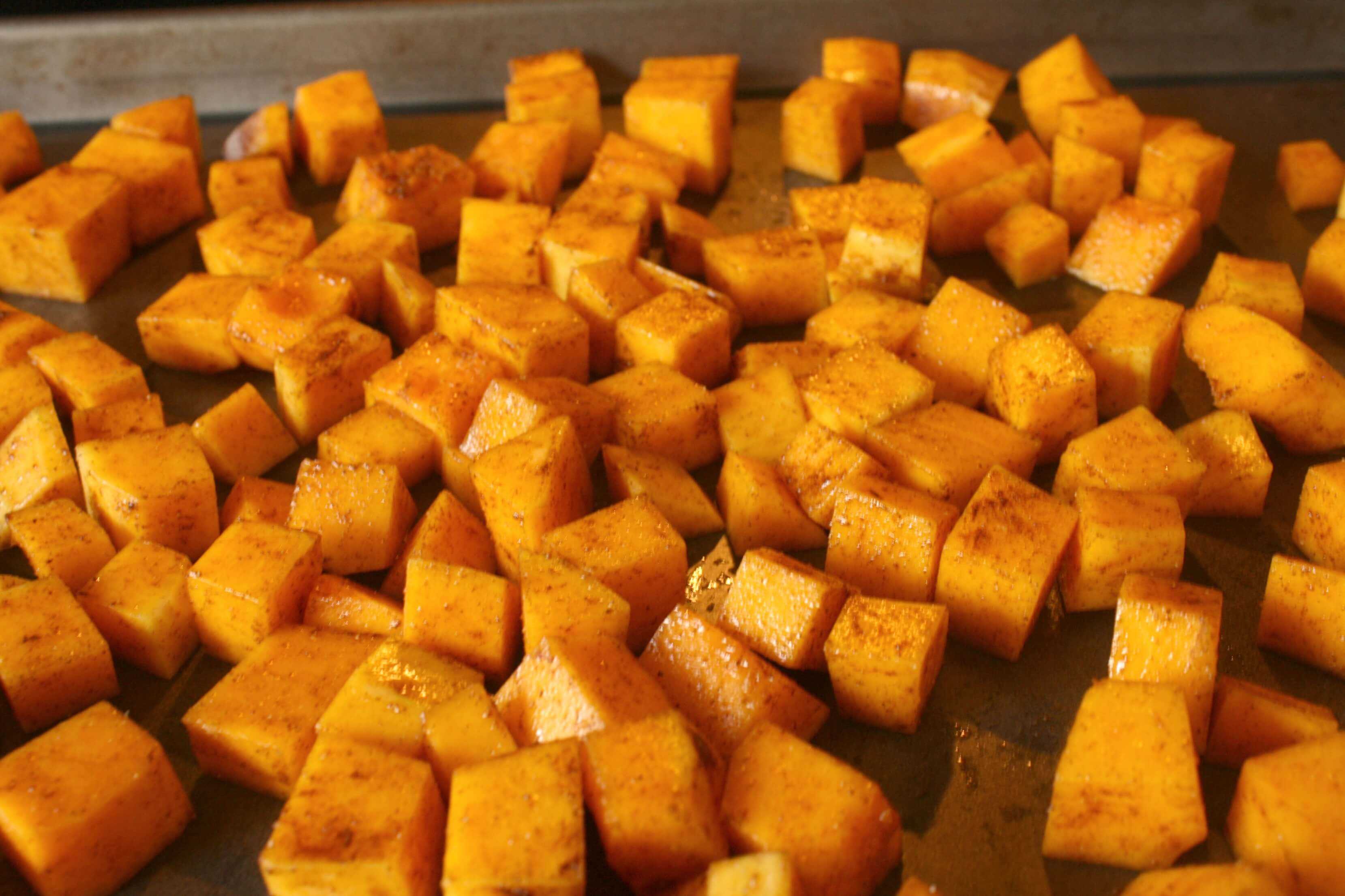 Pumpkin Spice Butternut Squash