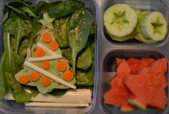 Christmas Tree Bento Box