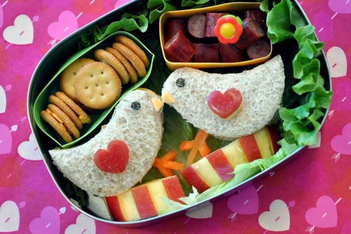 Love Birds Bento Box