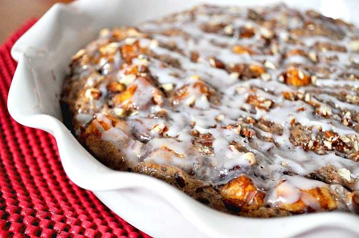 Crockpot Cinnamon Roll Casserole Crockpot Cinnamon Roll Casserole