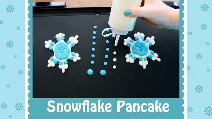Snowflake Pancakes