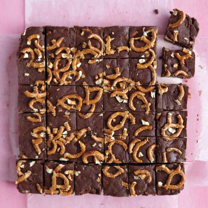 Chocolate Pretzel Fudge