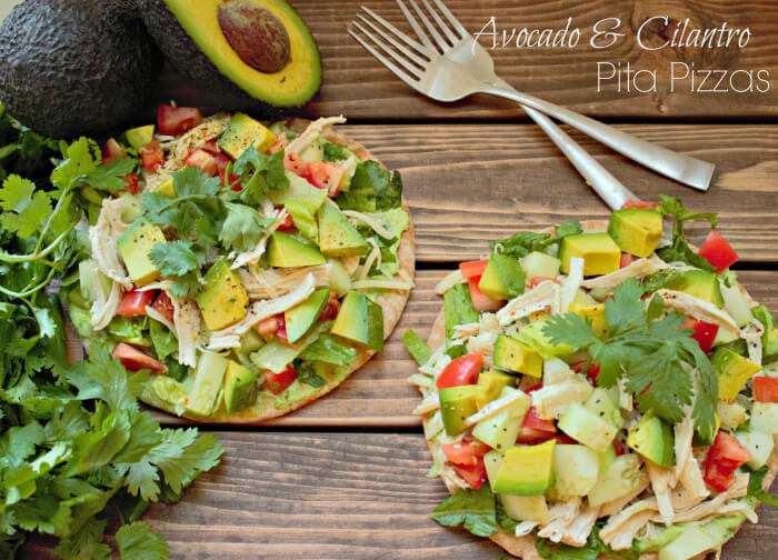 Avocado Pita Pizza Avocado Pita Pizza