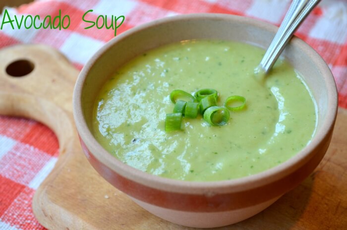 Chilled Avocado Soup Chilled Avocado Soup