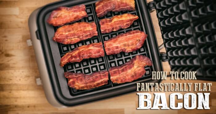 Waffle Iron Bacon Waffle Iron Bacon