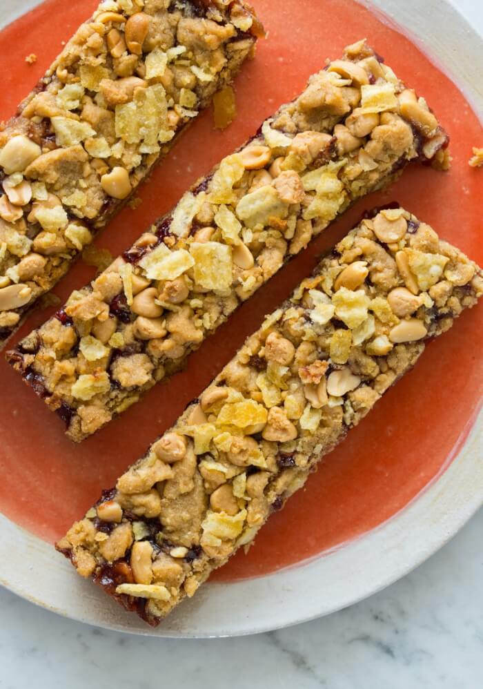 Peanut Butter and Jelly Bars Peanut Butter and Jelly Bars