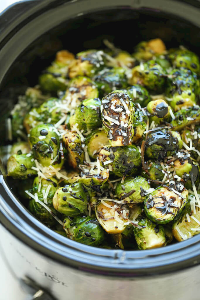 Slow Cooker Brussel Sprouts