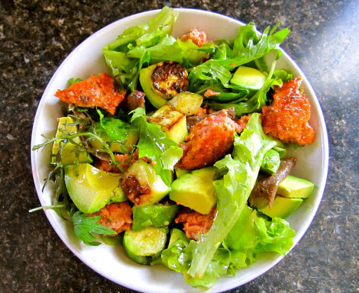 Salmon Avocado Salad Salmon Avocado Salad